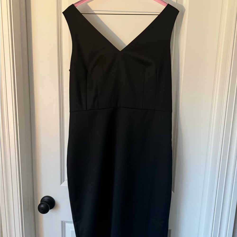 Ann Taylor black cocktail dress size 8